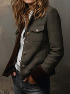 Roberta | Blazer Heritage a Spina di Pesce