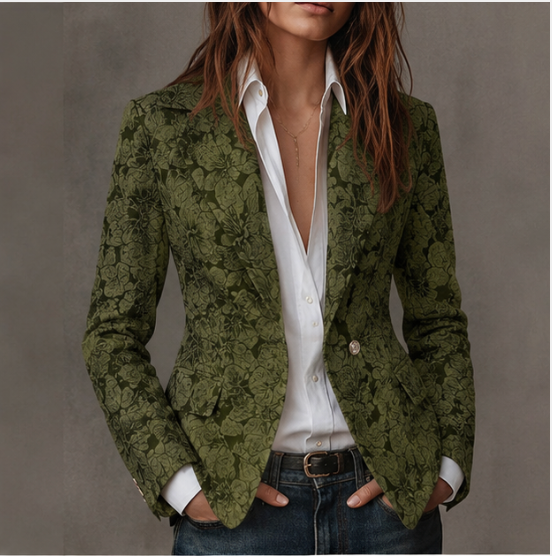 Stella | Blazer Jacquard in Cashmere Sartoriale