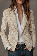 Stella | Blazer Jacquard in Cashmere Sartoriale