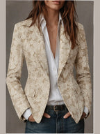 Loreto | Blazer Entallado de Jacquard