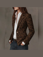 Loreto | Blazer Entallado de Jacquard