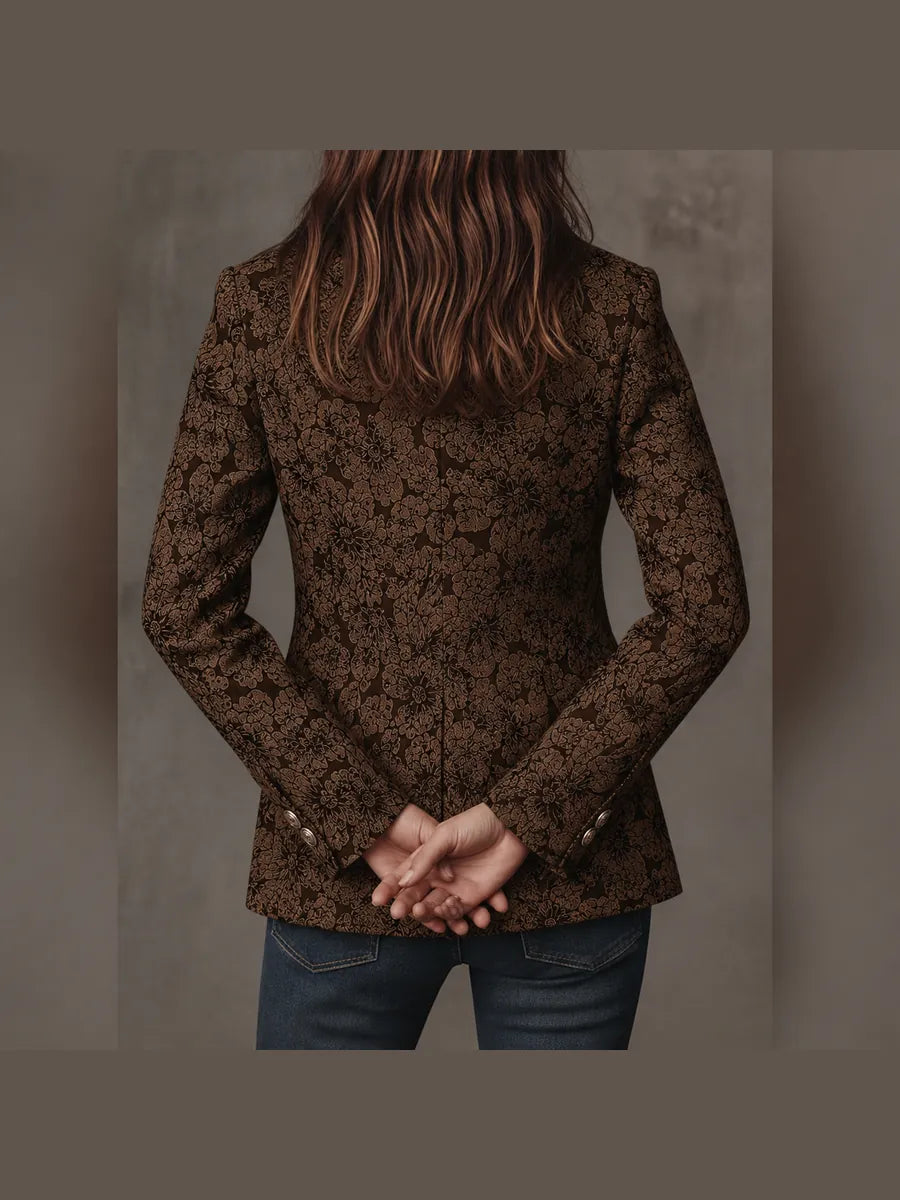 Loreto | Blazer Entallado de Jacquard