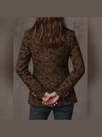 Loreto | Blazer Entallado de Jacquard