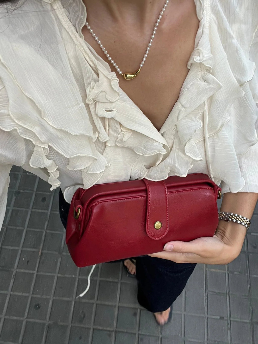 Olivia | Bolso Vintage Estructurado