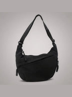 Reina | Bolso de Hombro Media Luna Negro