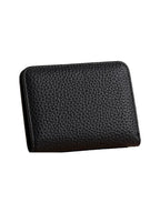 Cartera compacta con monedero en color negro