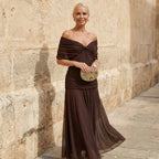Antonella | Vestido Maxi de Hombros Descubiertos