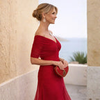 Antonella | Vestido Maxi de Hombros Descubiertos