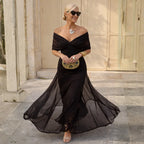 Antonella | Vestido Maxi de Hombros Descubiertos