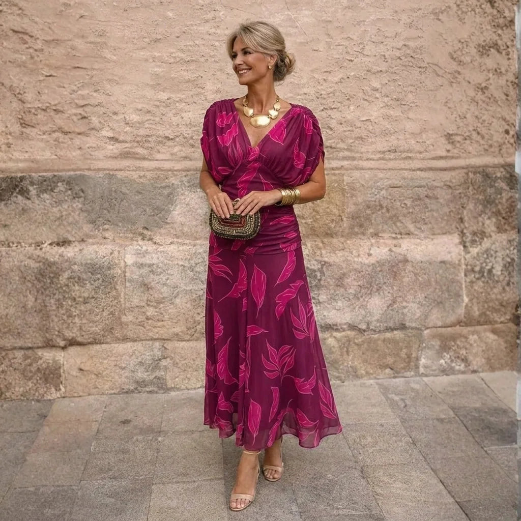 Antonella | Vestido Maxi de Hombros Descubiertos
