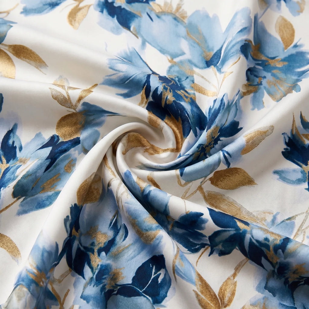 Camelia | Vestido Midi Floral Acuarela