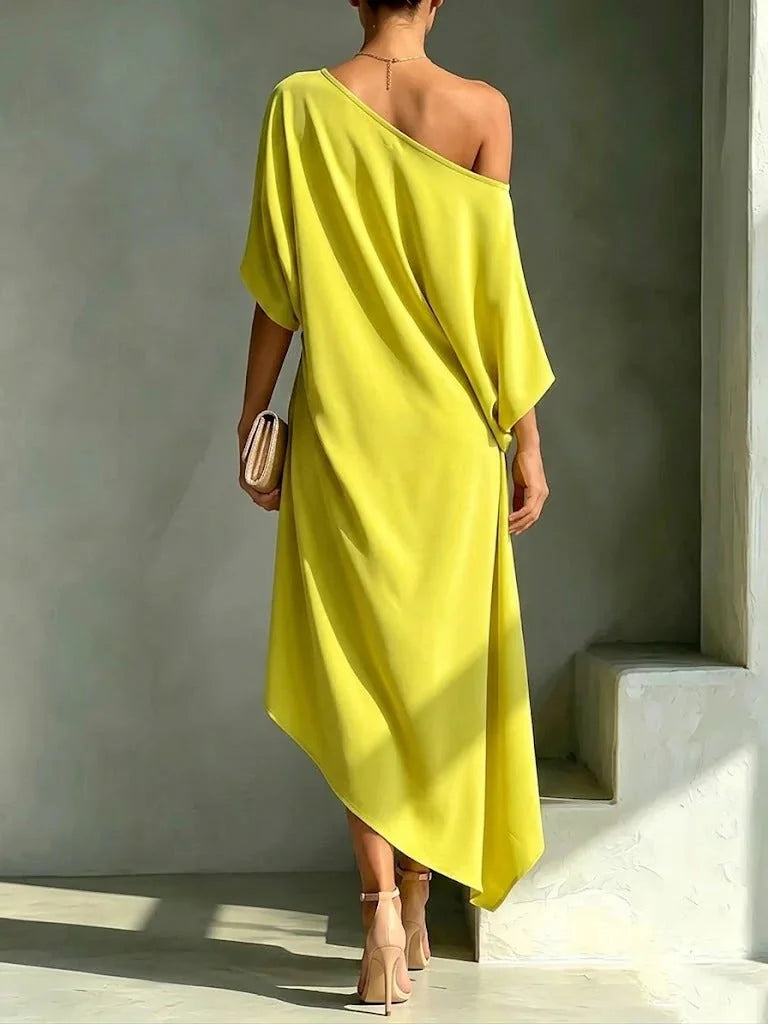 Elisa | Vestido Asimétrico Elegante