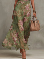 Esmeralda | Vestido Maxi Halter Floral