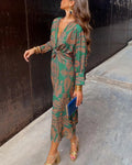 Fiorella | Vestido Midi Estampado