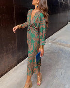 Fiorella | Vestido Midi Estampado