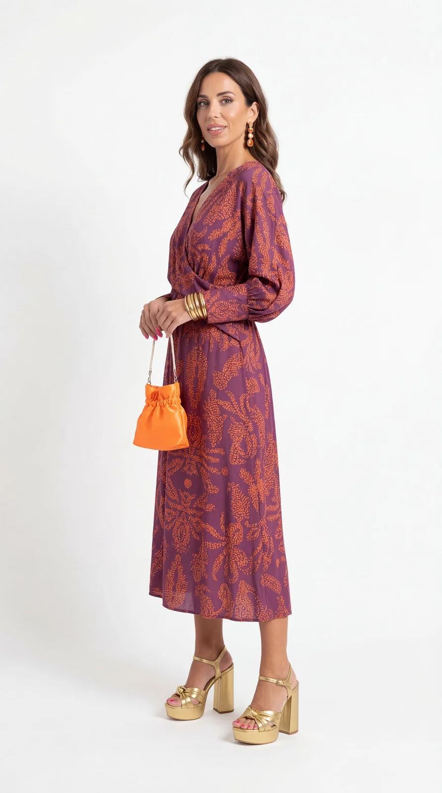 Fiorella | Vestido Midi Estampado
