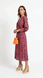 Fiorella | Vestido Midi Estampado