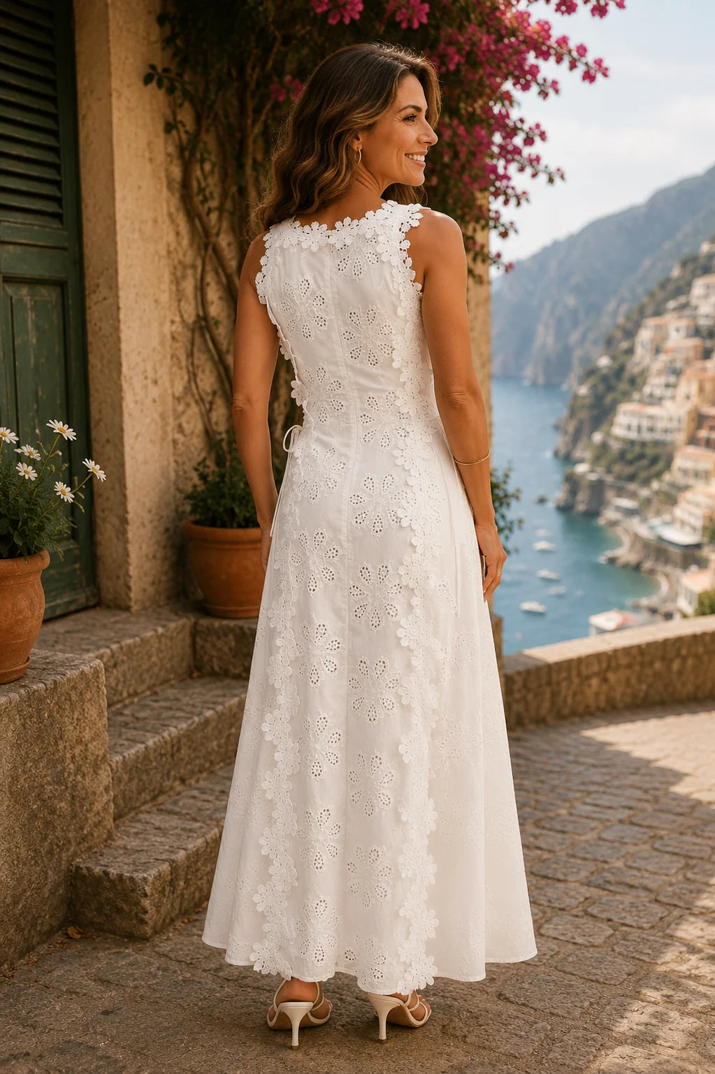 Itzel | Vestido Maxi Bordado Elegante