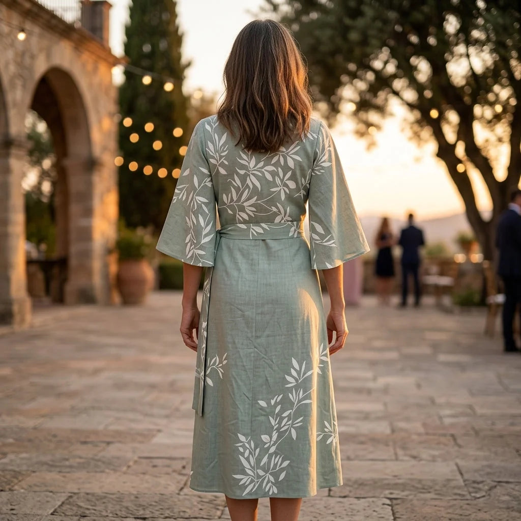 Magnolia | Vestido Floral de Cintura Alta