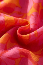 Soledad | Vestido Fluido Rosa y Naranja