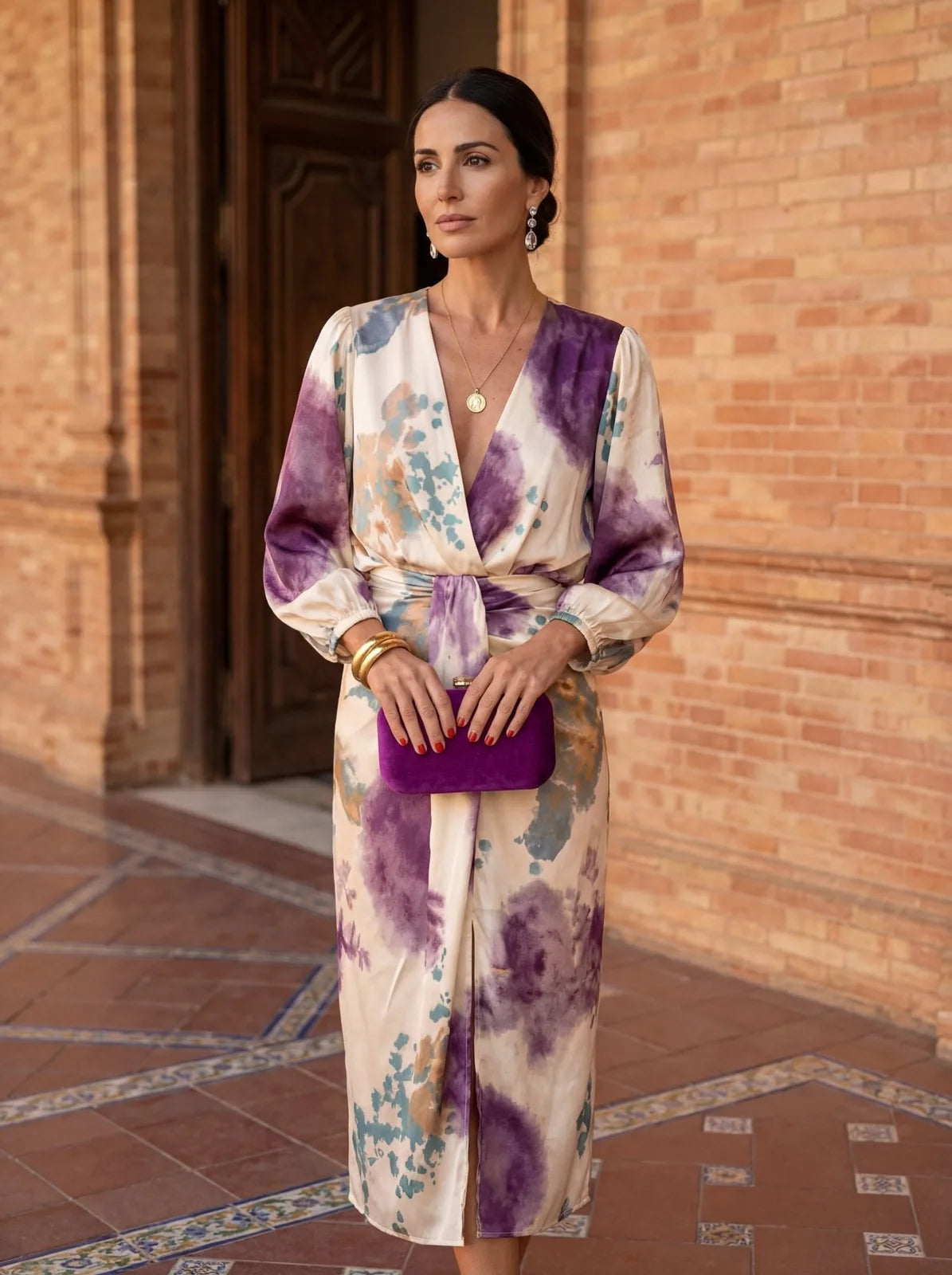 Violeta | Vestido con Cuello en V