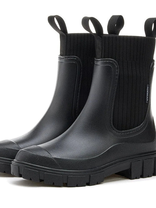 Alicia | Botines para Lluvia y Nieve con Suela Antideslizante