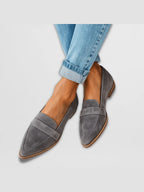 Antonia | Mocasines de Ante Suave