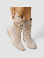 Carolina | Botines Camperos con Caña Fruncida