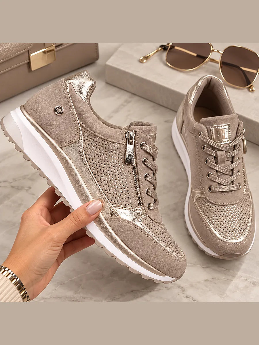 Gisela | Zapatos Cómodos con Cremallera