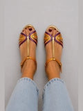 Marisa | Sandalias Multicolor Mediterráneas