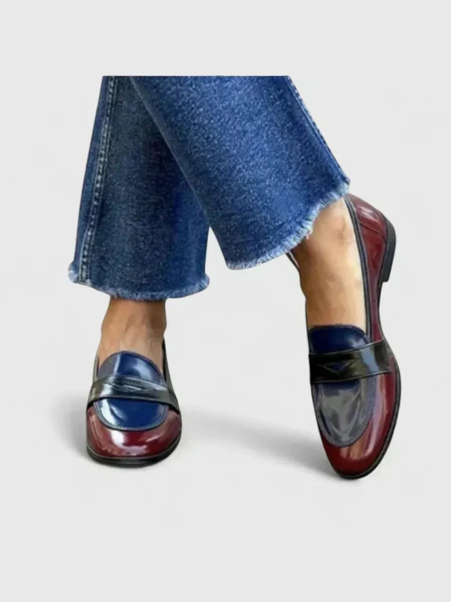 Matilde | Mocasines Elegantes Bicolor