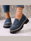 Nerea | Mocasines con Plataforma Estilo Colegial