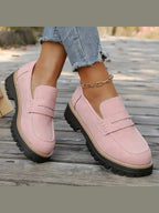 Nerea | Mocasines con Plataforma Estilo Colegial