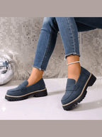 Nerea | Mocasines con Plataforma Estilo Colegial