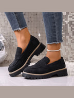 Nerea | Mocasines con Plataforma Estilo Colegial