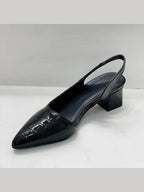 Pamela | Zapatos de Tacón con Punta Ancha