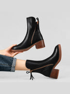 Patricia | Botines Elegantes con Cremallera Lateral