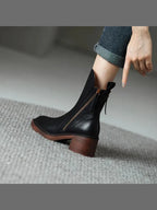 Patricia | Botines Elegantes con Cremallera Lateral