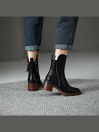 Patricia | Botines Elegantes con Cremallera Lateral