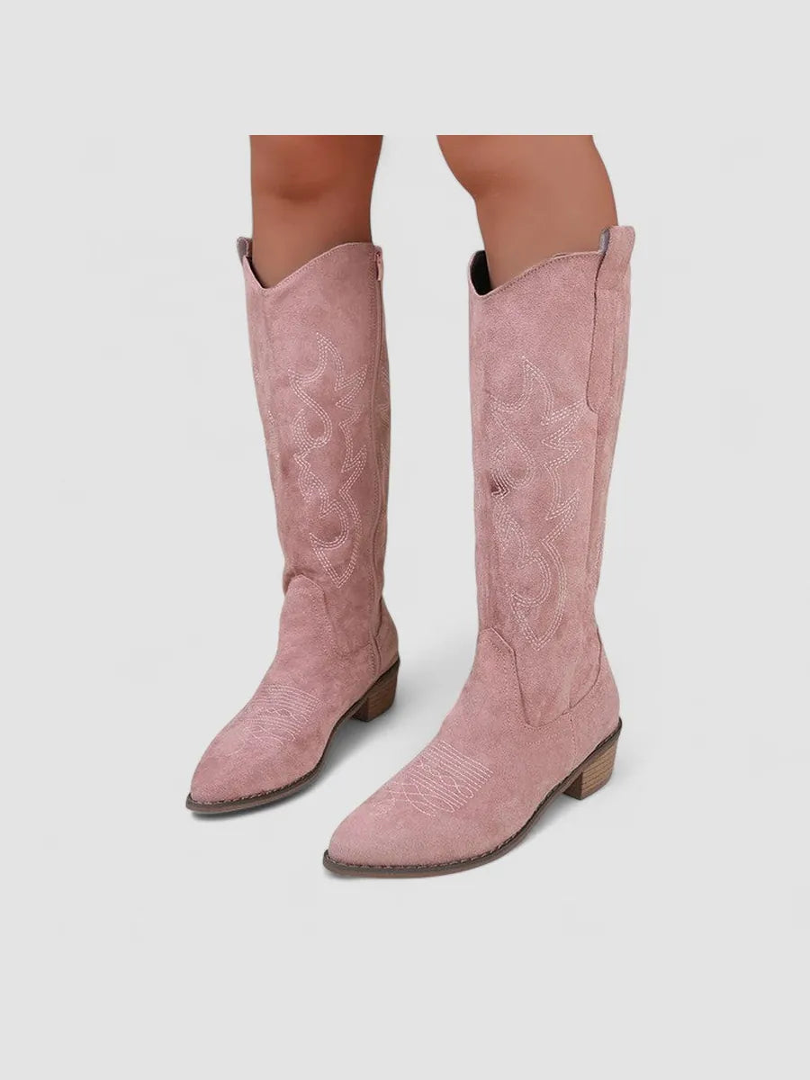 Trinidad | Botas Camperas de Tacón Bajo