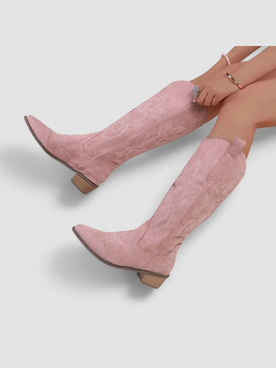 Trinidad | Botas Camperas de Tacón Bajo