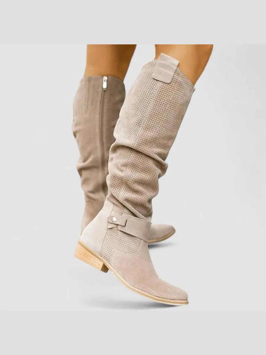 Vanesa | Botas Altas Camperas de Caña Suave