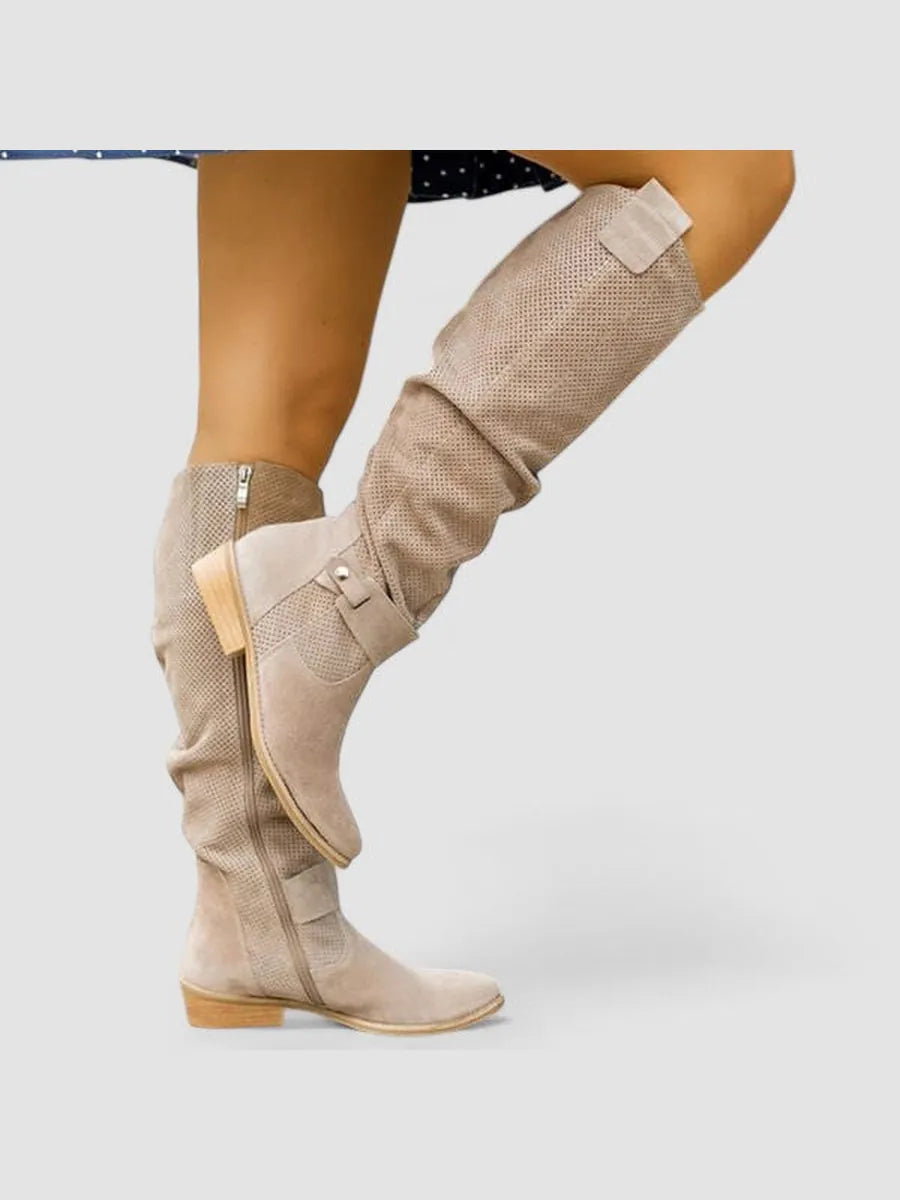 Vanesa | Botas Altas Camperas de Caña Suave