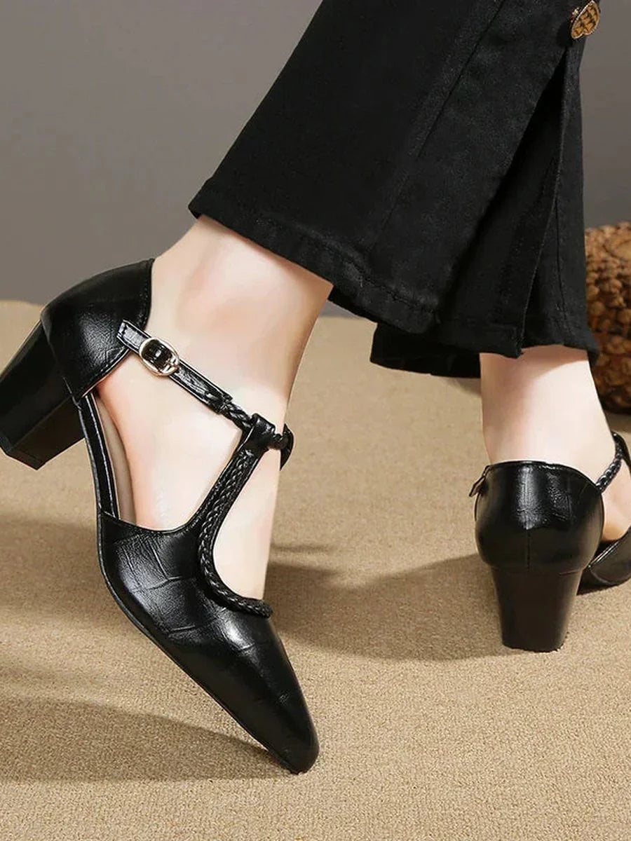 Viviana | Zapatos Clásicos con Tira en T