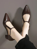 Viviana | Zapatos Clásicos con Tira en T