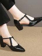 Viviana | Zapatos Clásicos con Tira en T