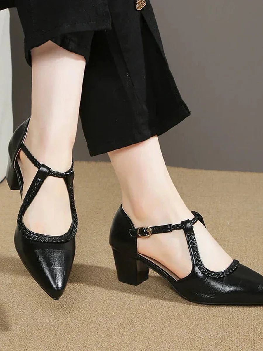 Viviana | Zapatos Clásicos con Tira en T