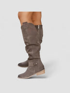 Yolanda | Botas Altas Elegantes con Caña Fruncida